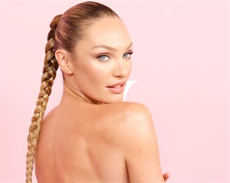 Candice Swanepoel shares jaw